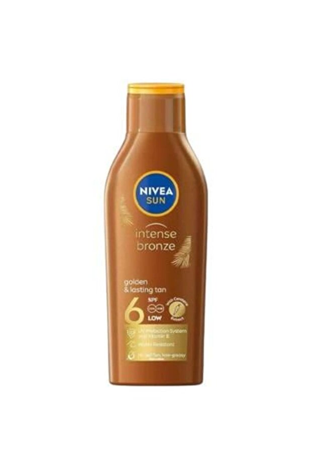 Skin Tanning Lotion Sun Carotene with Vitamin E and SPF6 - 200 ml
