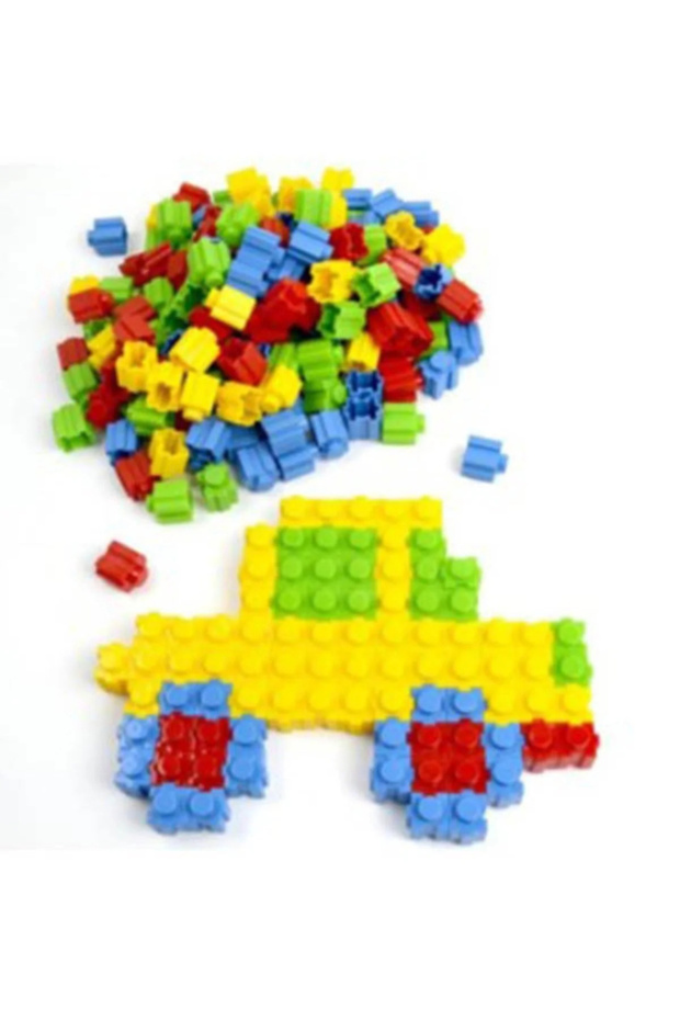 Snap-Tight Tic-Tac Puzzle Blocks 150 Pieces Storage Container Included - 4