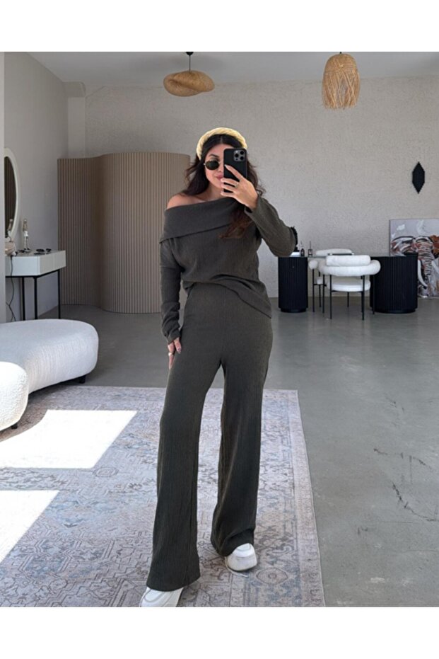 Bürümcük Madonna Yaka Basic Takım - 4