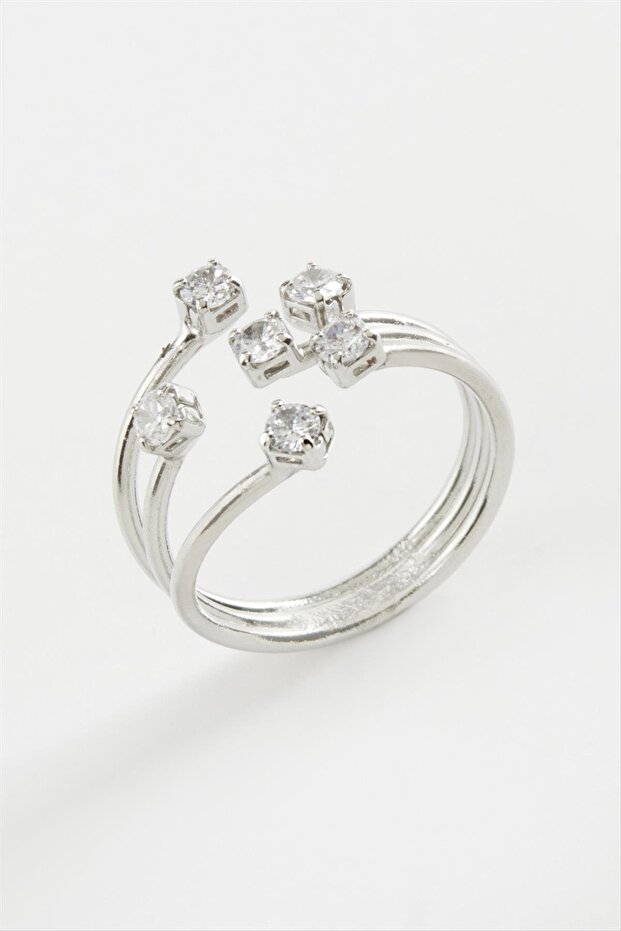 6 Zircon Stone Ring