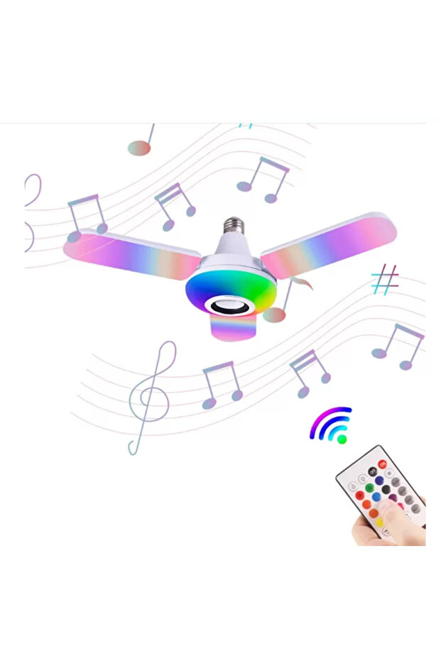 Art Flash Point 40 Watt Bluetooth 4+1 Musıc Magıc Led Ampul (4172) Lab - 1