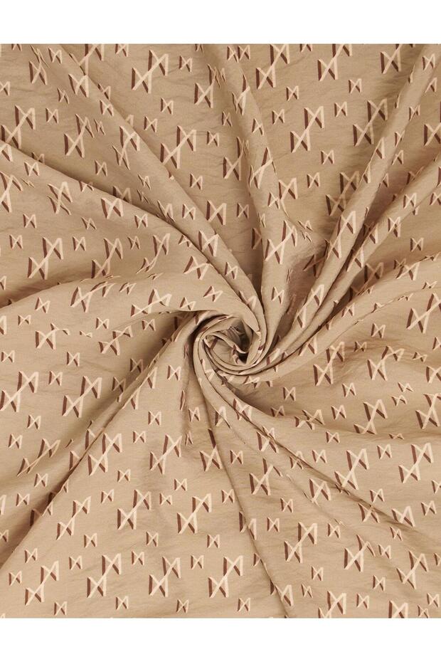 وشاح فيسكوز منقوش من الفرو - 2