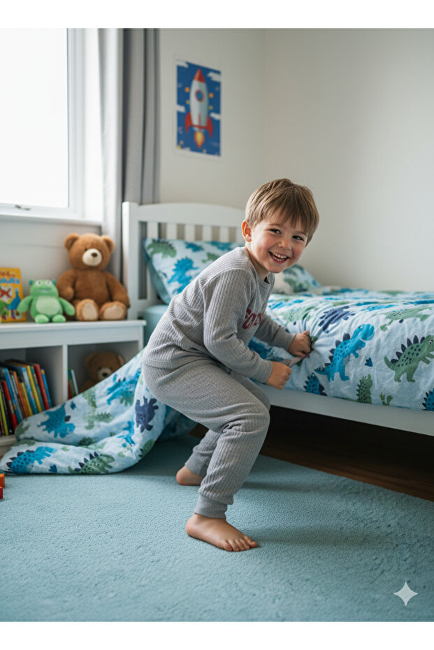طقم بيجامة للأولاد - 2