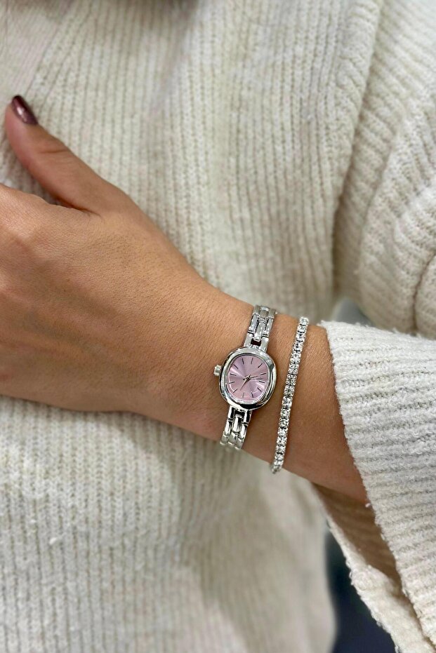 Oval minimal kadın saati - 3