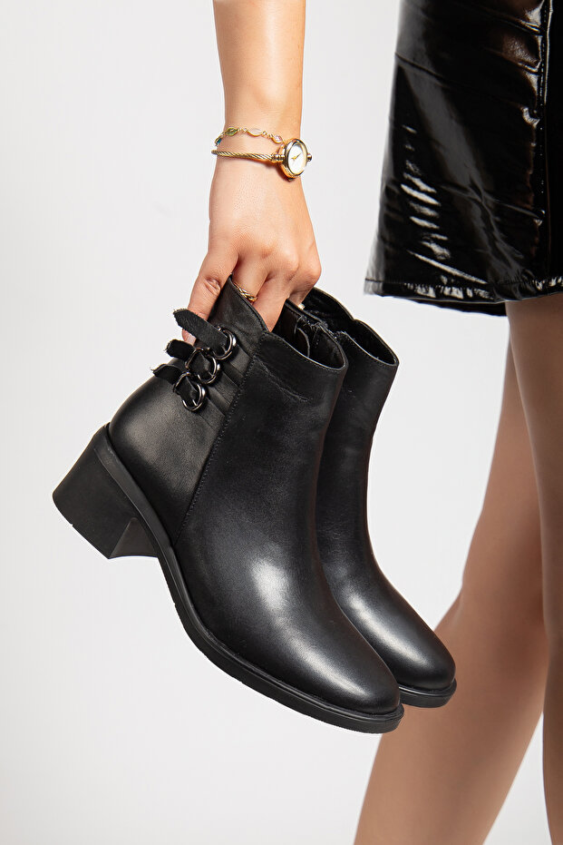 Genuine Leather Women's Winter Boots from Size 34 to Size 41-42