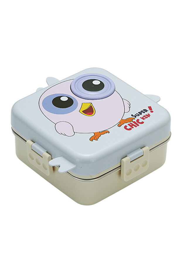 Cute Cartoon Stainless Steel Lunch Box for Kids – Leakproof Bento Box