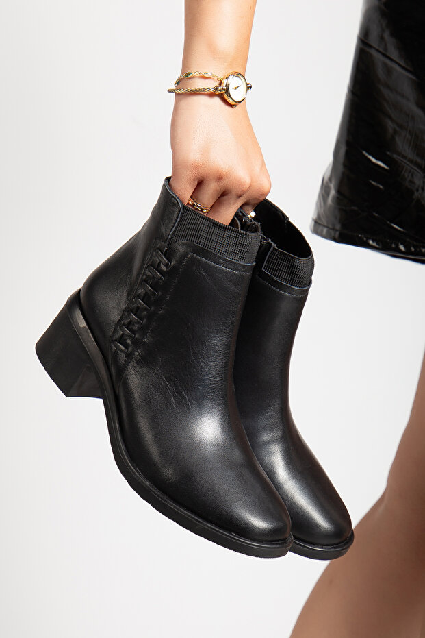 Genuine Leather Women's Winter Boots from Size 34 to Size 41-42
