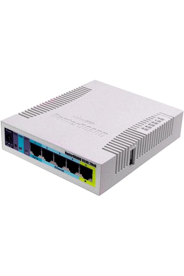 RouterBoard RB951Ui-2HnD 2.4GHz SOHO Wireless Access Point with Antennas Built in and 5 Eth - 3