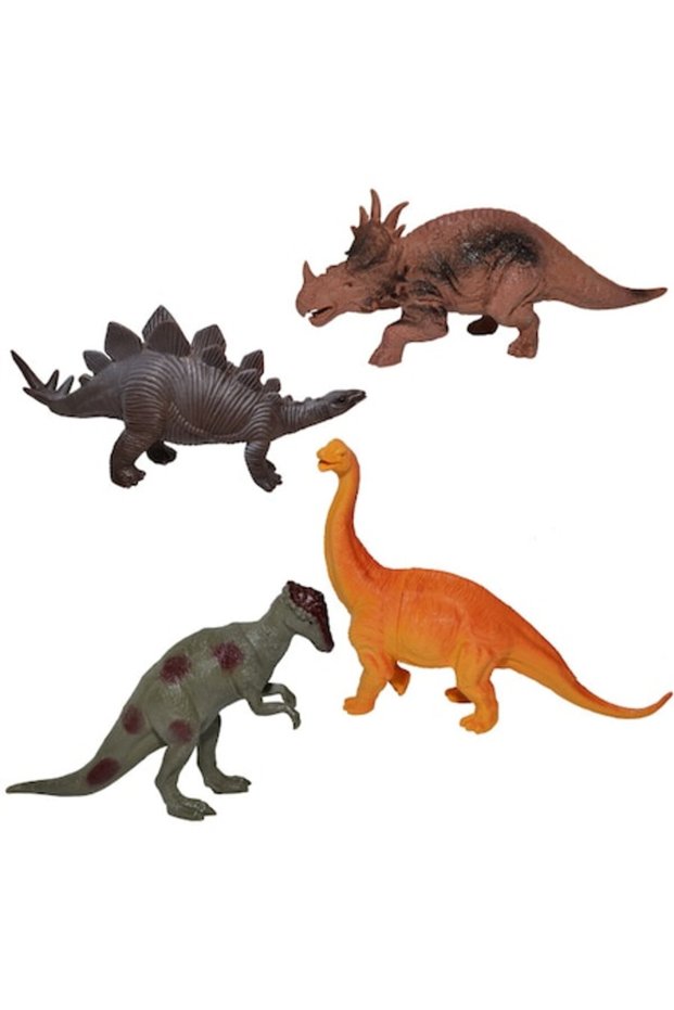 Dinosaur Figures, 4 pcs/set