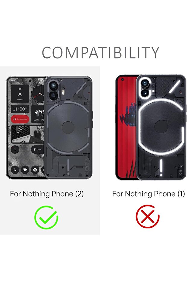 واقي شاشة للخصوصية لهاتف Nothing Phone 2 - 2