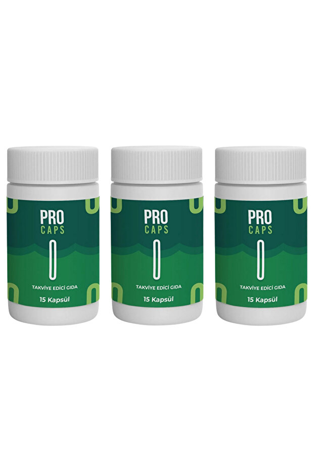Pro Caps 15li Kapsül - 3 Kutu - 1