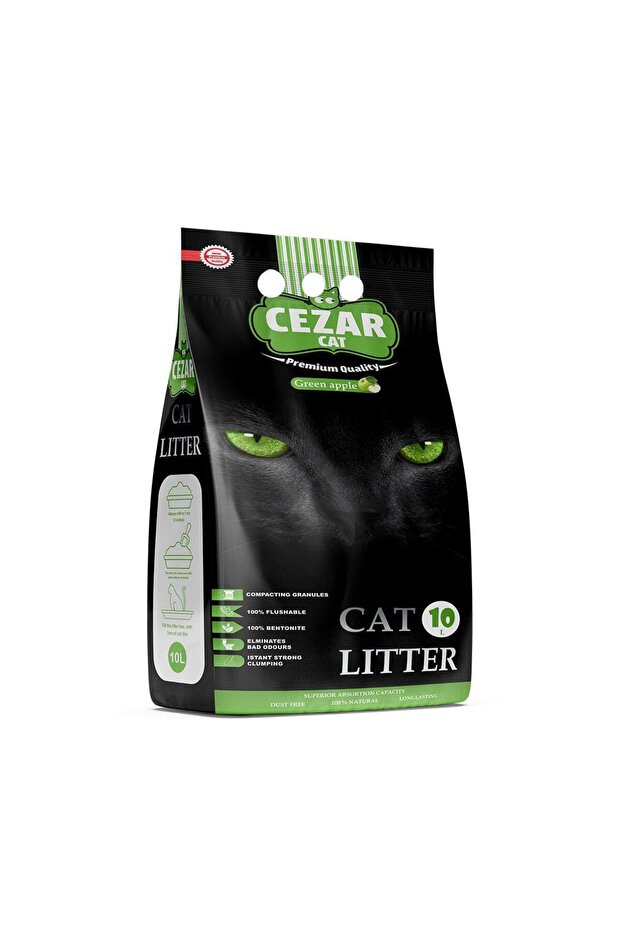 Litter - clumping 10lt - Green Apple Scent
