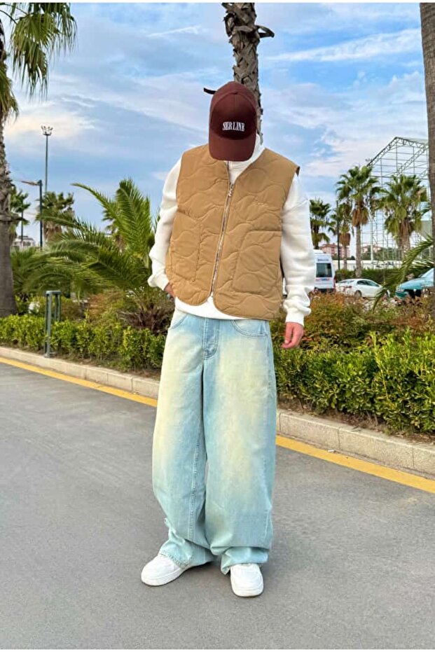 سترة مبطنة فاخرة منقوشة - 2