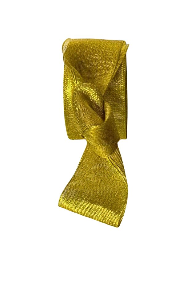 Gold Glitter Shiny Ribbon 5 cm X 20m Handmade Package Dowry Bundle Decoration DIY Jewelry Ornament Bow