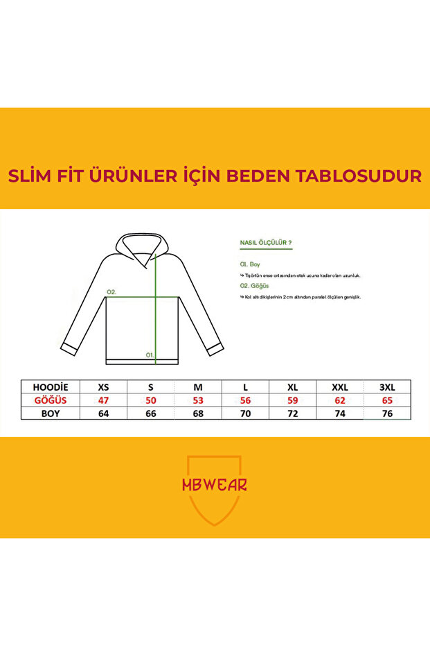 Basic Hoodie GR BEYAZ - 4