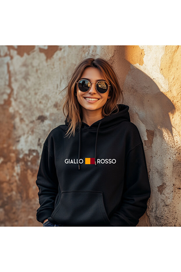 Basic Hoodie GR Siyah - 2