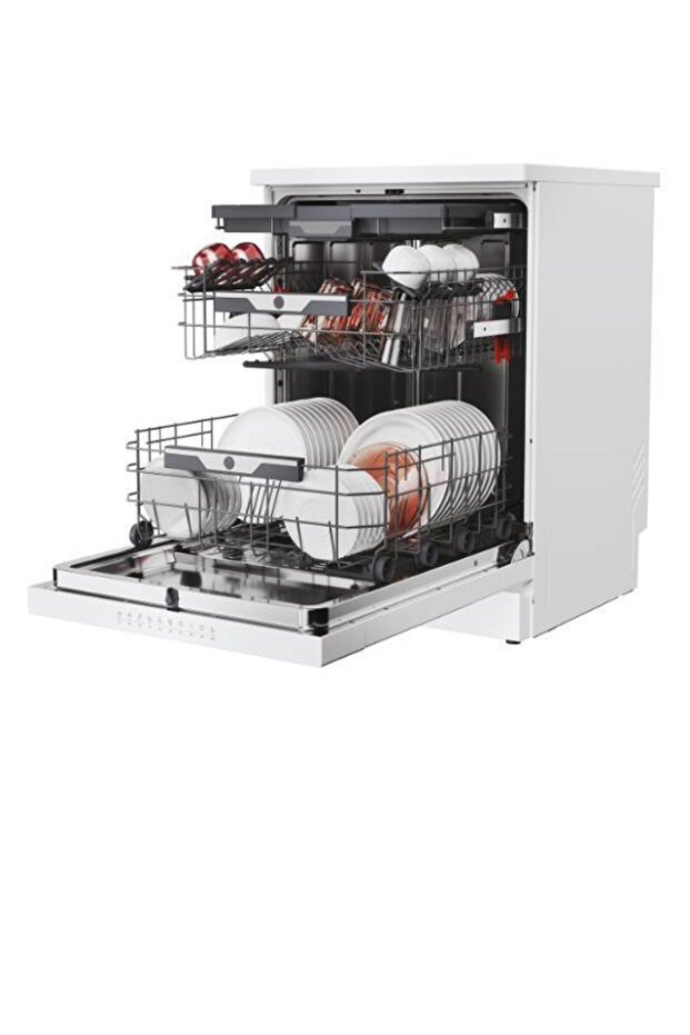 HF5B2S1PW (32002335) B Enerji Sınıfı 10 Programlı Wi-fi Bağlantılı Bulaşık Makinesi - 7