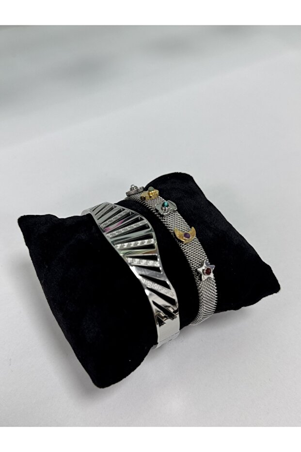 Doro Set of 2 Steel Bracelets