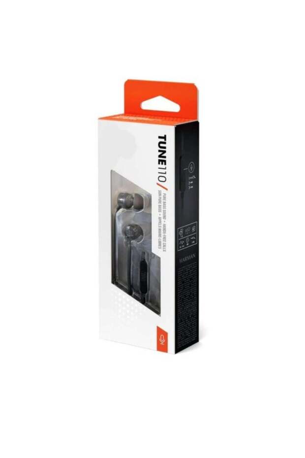 Tune T110 Wired In Ear Headphones Black