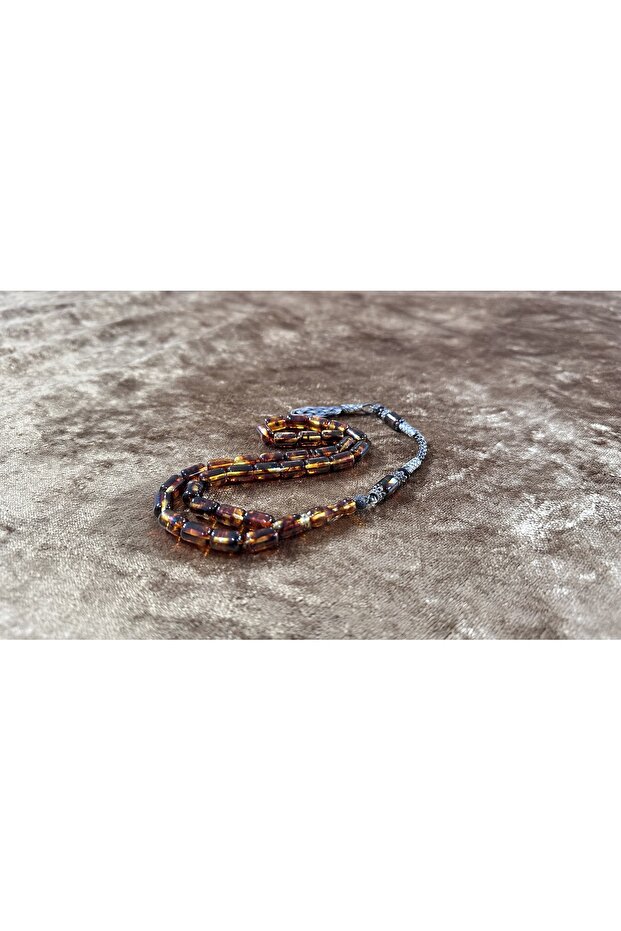 FOSİLLİ BALTIK DAMLA TESBİH - 2