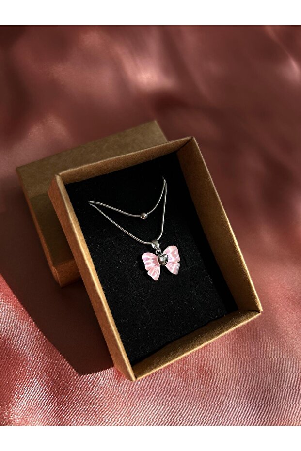 Kalpli Fiyonk Kolye - 2