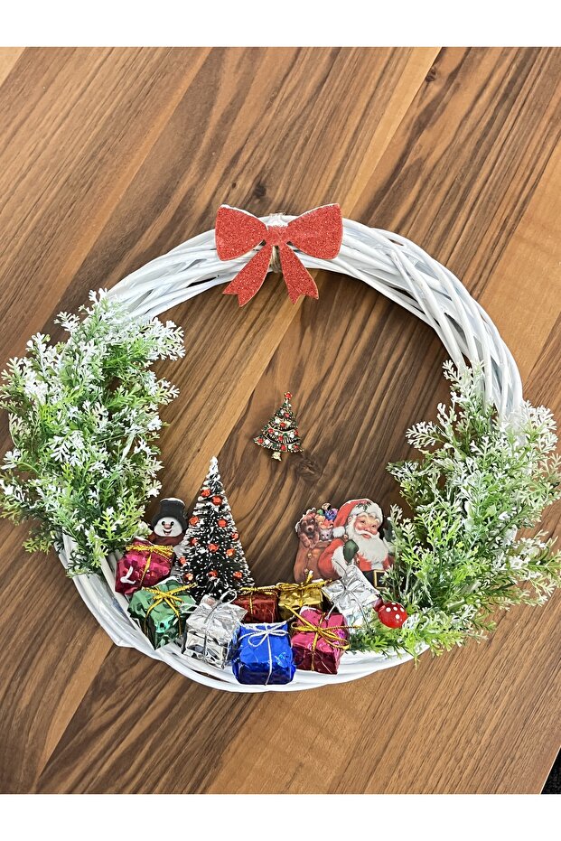 Lucky Store Çam Ağacı Broş + Yılbaşı Kapı Süsü Hediyesi - 1