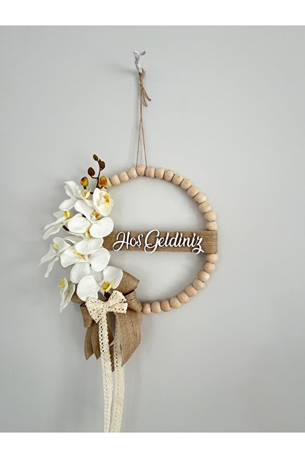 Orkide hoşgeldiniz kapı süsü - 1