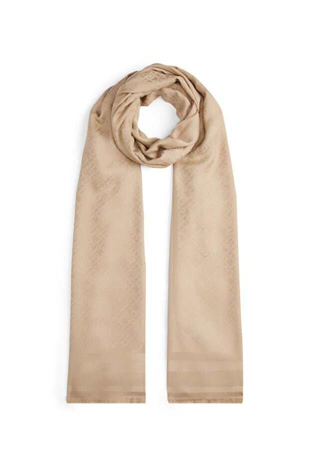 TH MONOGRAM SCARF - 1