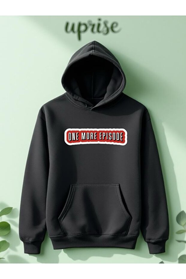 One More Episode Printed Cotton 3 Thread Oversize Sweatshirt