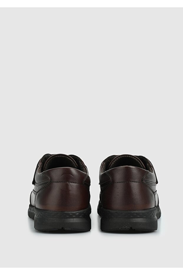 Kahve Deri Kadın Ayakkabı - 4