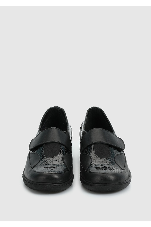 Pantofi de dama din piele neagra - 3