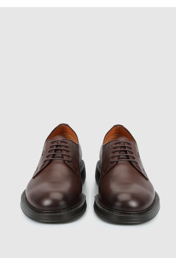 Kahve Deri Erkek Ayakkabı - 3