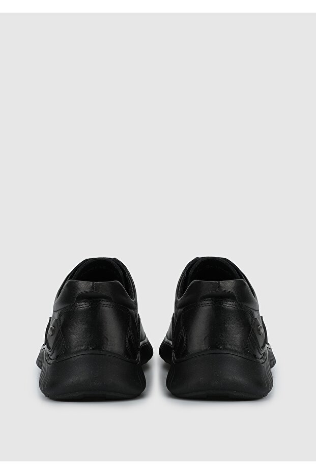 Siyah Deri Erkek Ayakkabı - 3