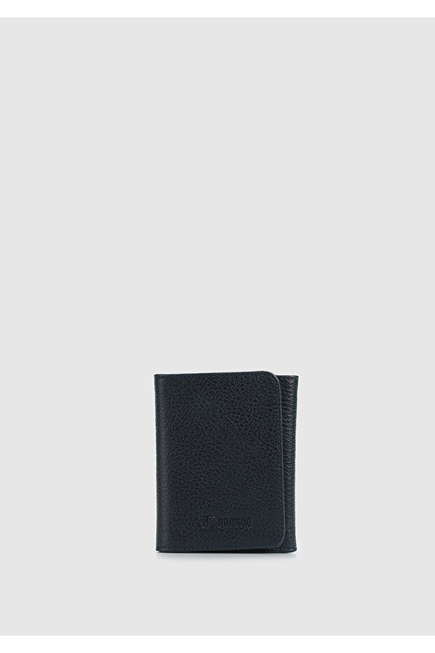 محفظة جلدية باللون الأزرق الداكن 301 باللون الأزرق الداكن