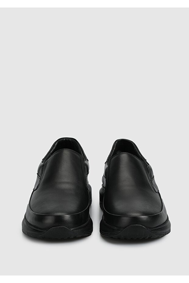 Siyah Deri Erkek Ayakkabı - 3