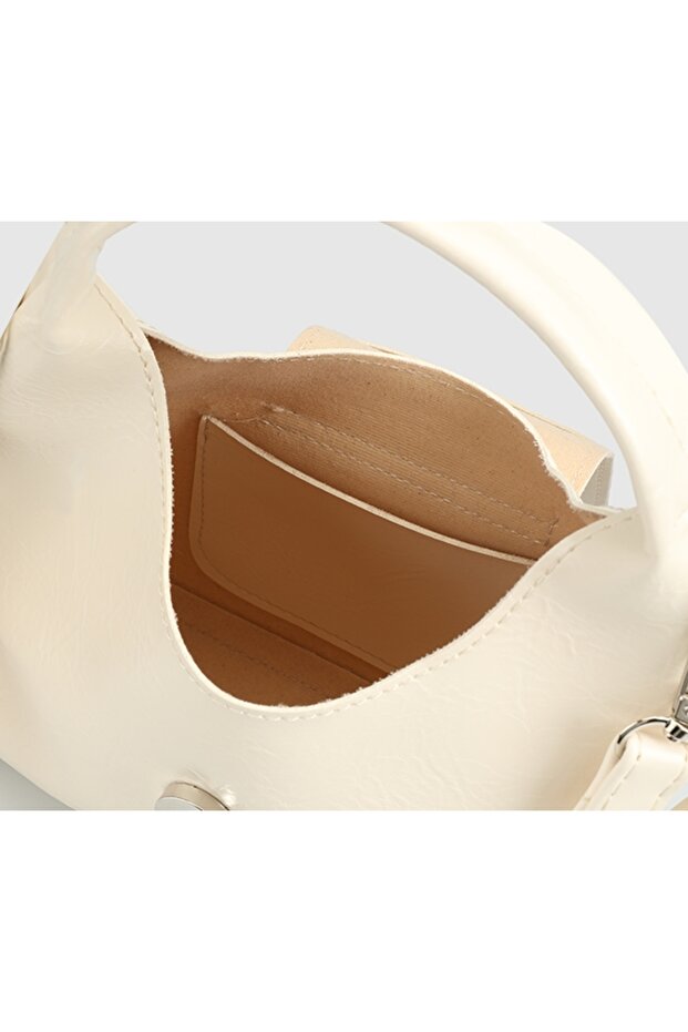 Bej Kadın Çapraz Çanta - 6