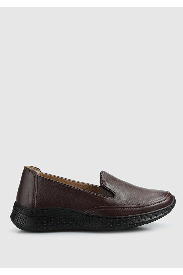 Kahve Kadın Ayakkabı - 1