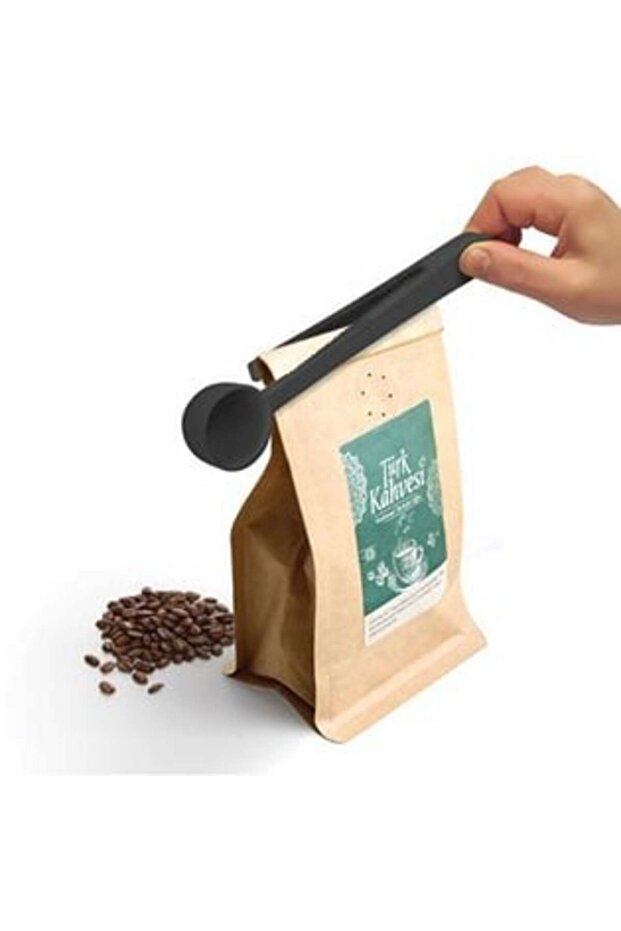 Measuring Spoon with Clip for Coffee - 1