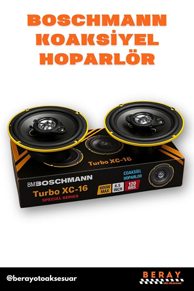 16 Cm Koaksiyel Tweeter’lı Hoparlör – 600 Watt - XC-16 - 3