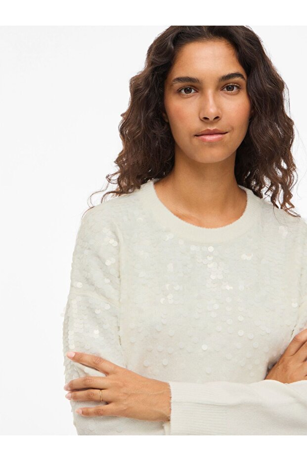 Strickpullover VISIQUIN Pailletten - 6