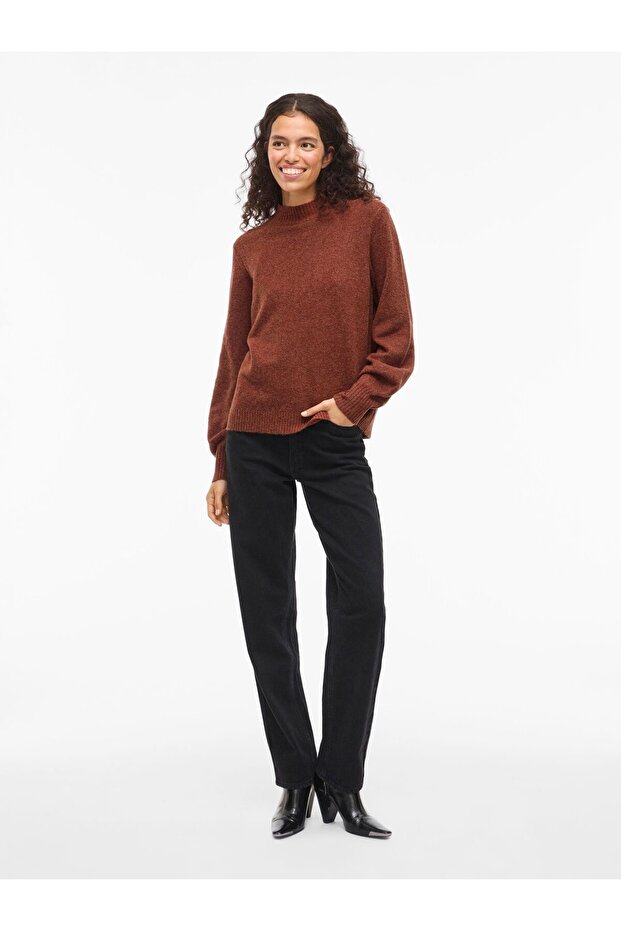 Strickpullover VIHANNA Stehkragen - 5