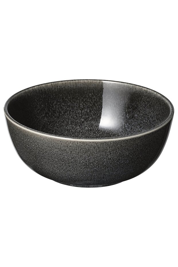 GLADELIG Bowl, dark grey, 14 cm
