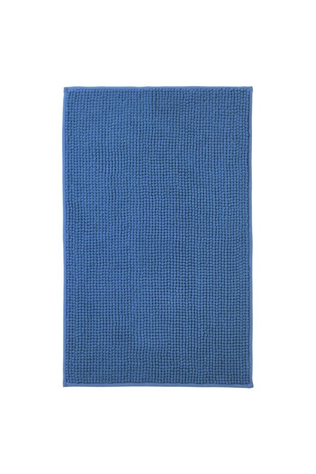 TOFTBO Bath mat, bright blue, 50 x 80 cm