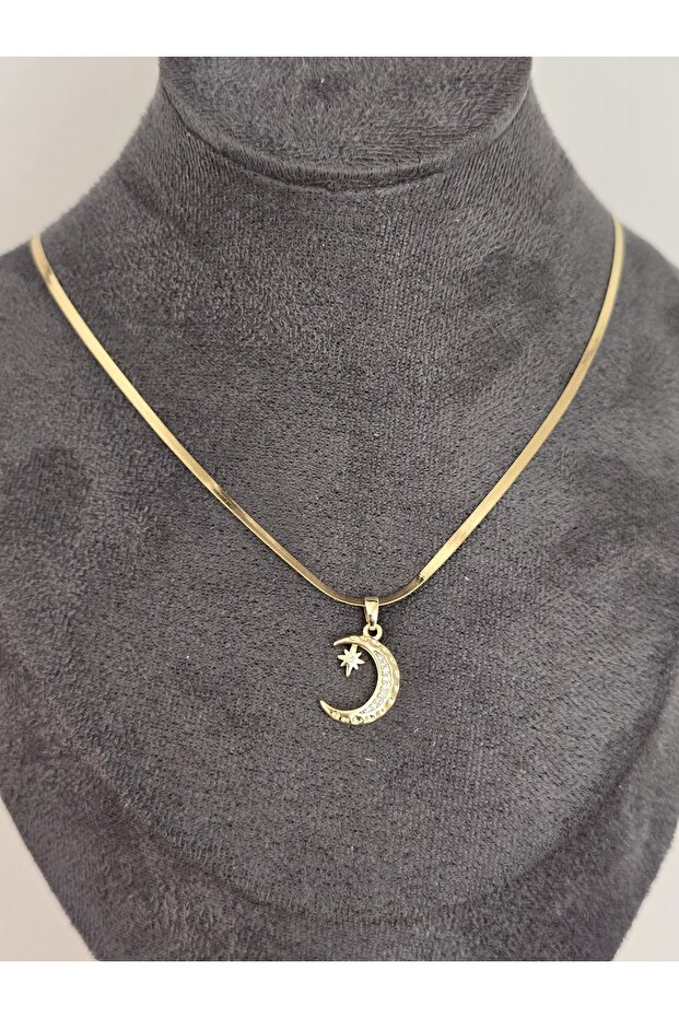 14K Çelik kolye - 2