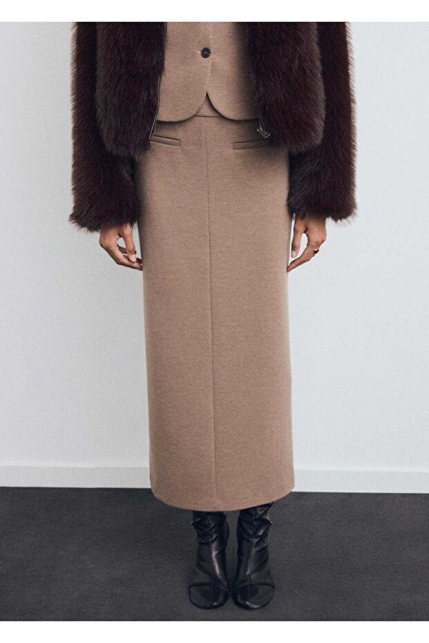 Kumaş kalem etek - 1