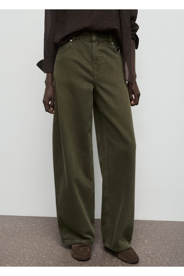 Düşük belli barrel jean - 1