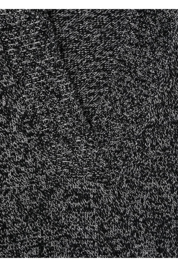 Kırçıllı V yaka kazak - 5