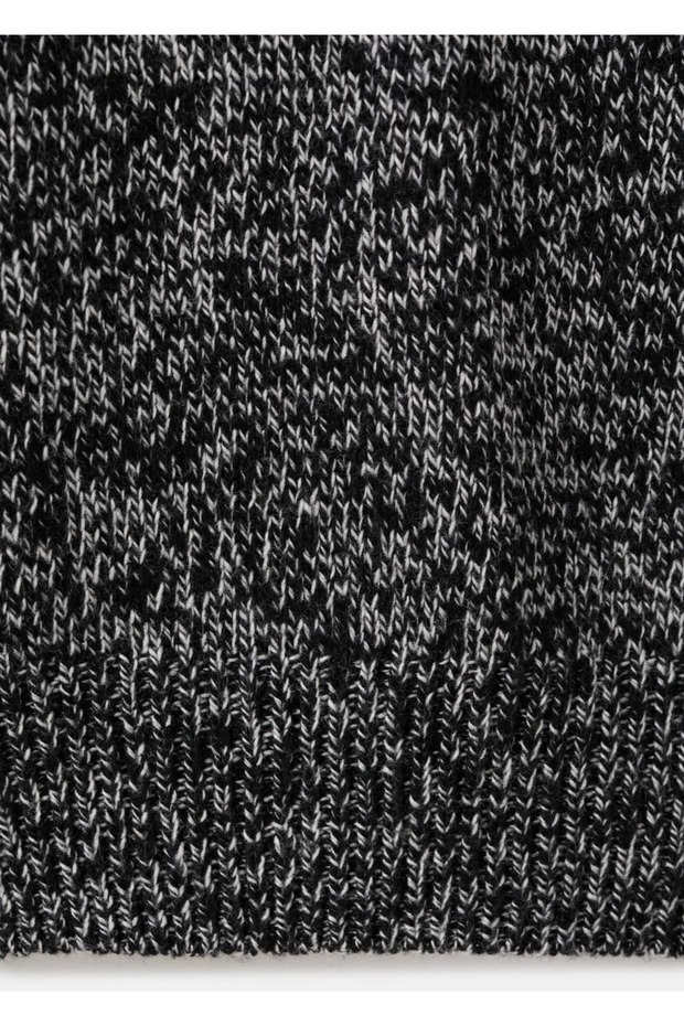 Kırçıllı V yaka kazak - 6