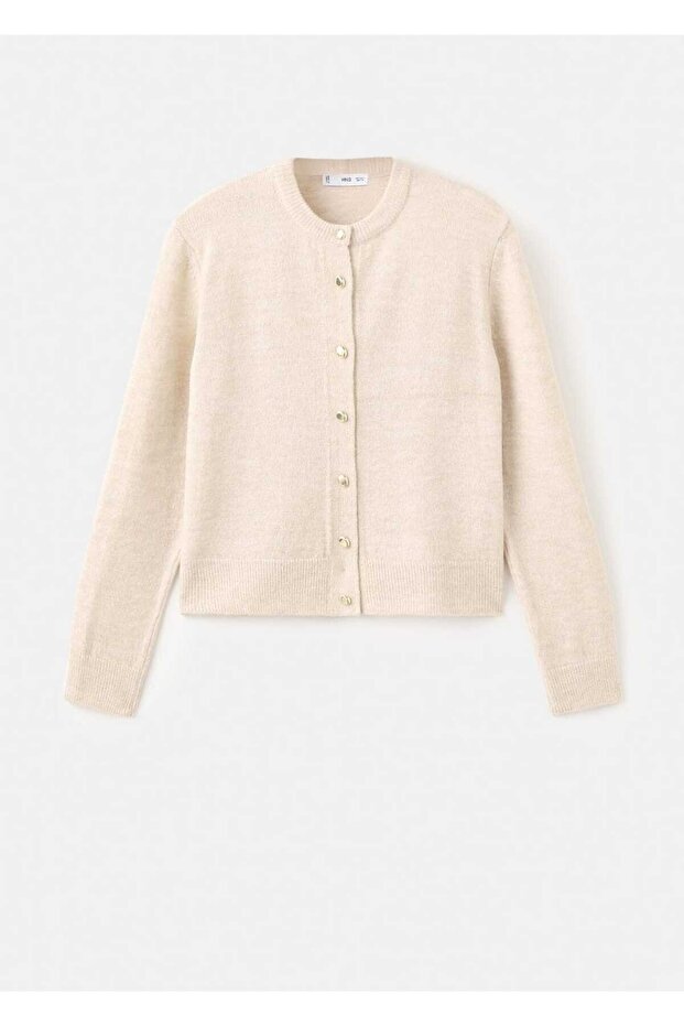 Triko düğmeli hırka - 3