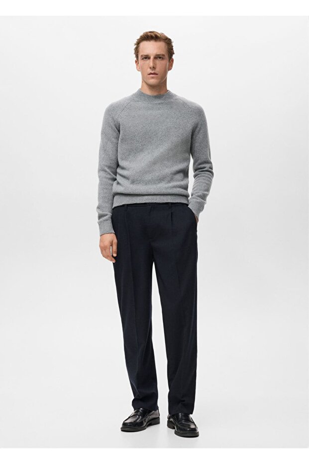 yaka%100 yün kazak - 2